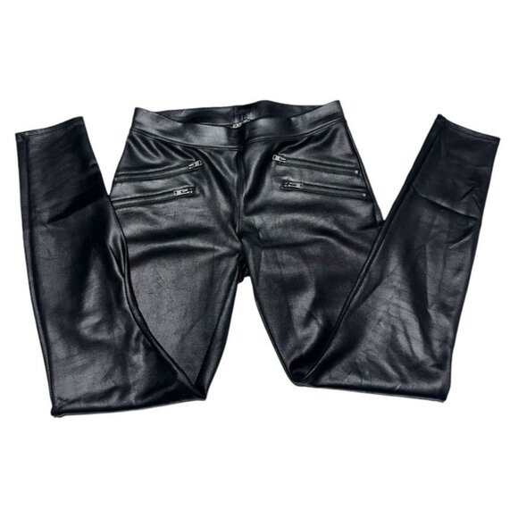 Express Pants - Express Faux Leather Leggings Black Size Small